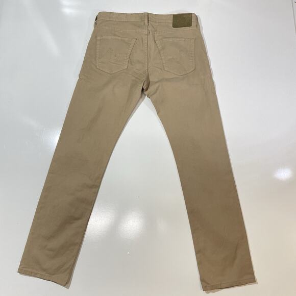 AG Adriano Goldschmied Men’s The Matchbox Slim Straight Khaki Preppy Chino 32 - Picture 7 of 8